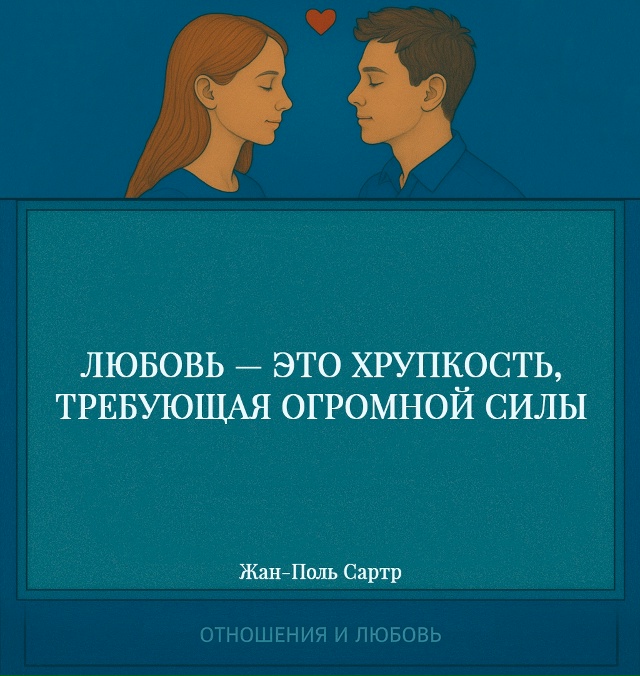 Любовь делает человека уязвимым, и именно в этом её вел...