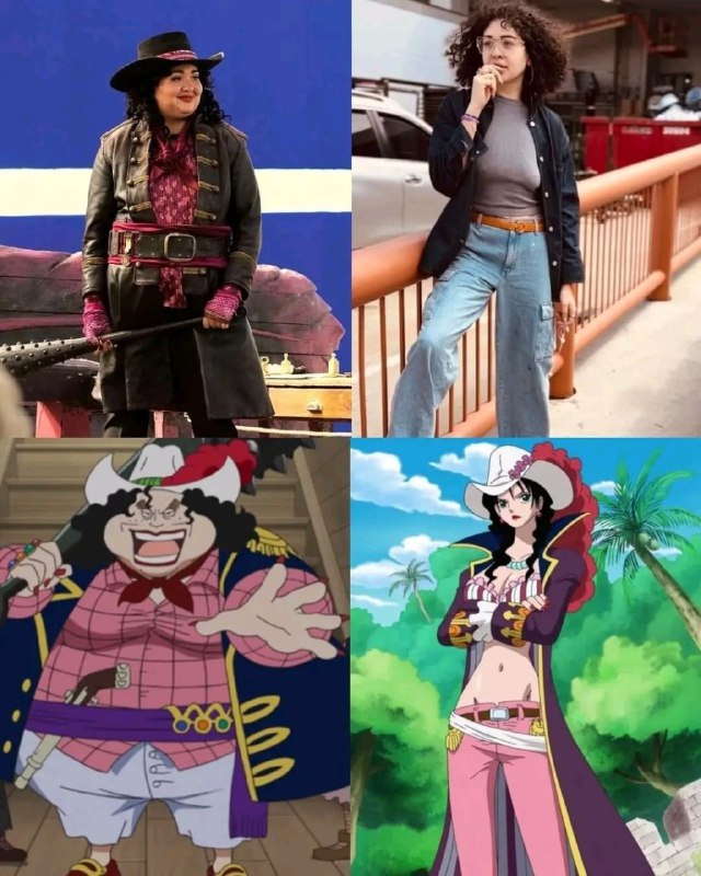 🏴‍☠️Когда ты становишься персонажем.
Актриса Илия Изорелис Паулино прошла строгую диету и изменила