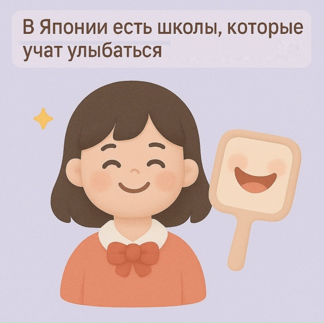 😊 Улыбка по расписанию
В Японии существуют школы, где...