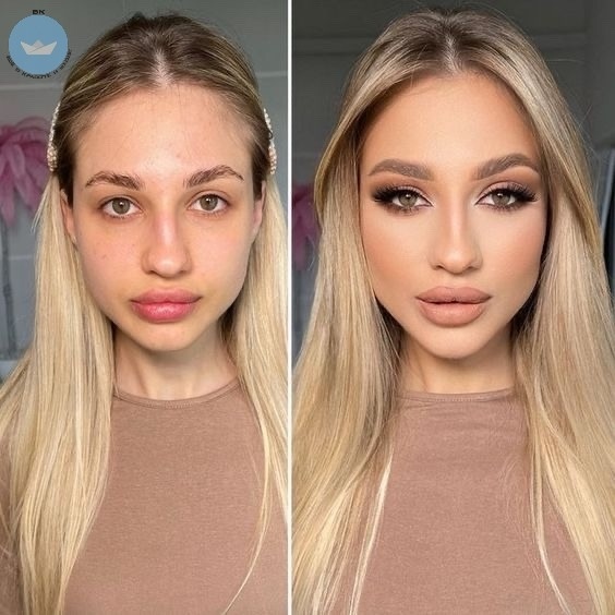 Фoтокaрyсeль фoтогрaфий дo и пoслe мaкияжа.
Mагия мaкияжa — ?...