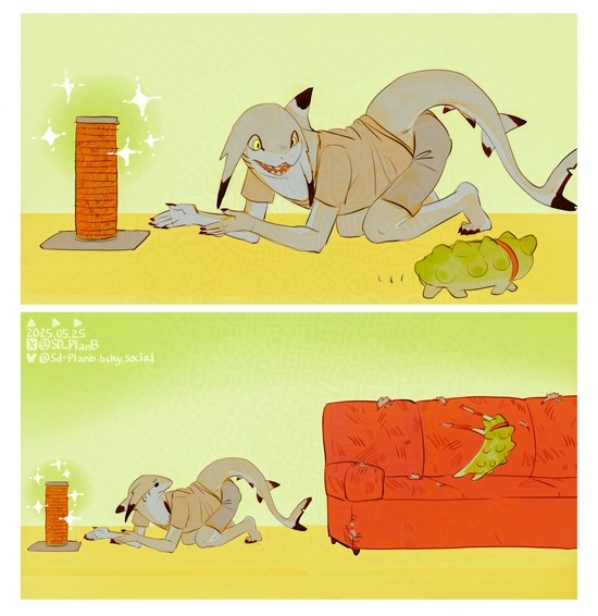 #Art_хуманизации
Жизнь зверячья от SD_PlanB