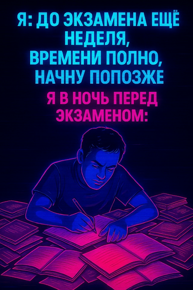 Я так 2 экзамена на отлично сдал