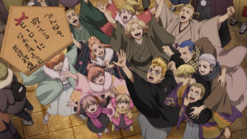 🎄Новые новогодние иллюстрации различных аниме часть 4