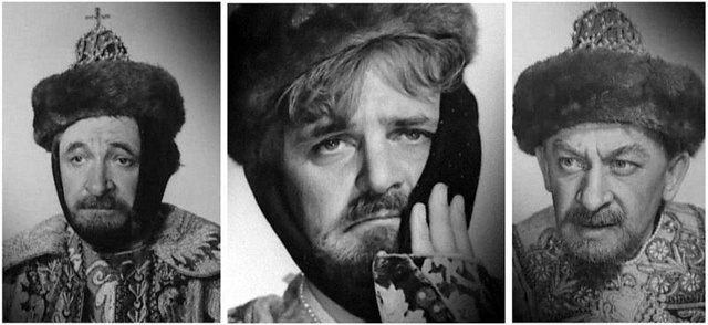Фотопробы Eвгения Лебедева, Юрия Яковлева и Eвгения Евс...