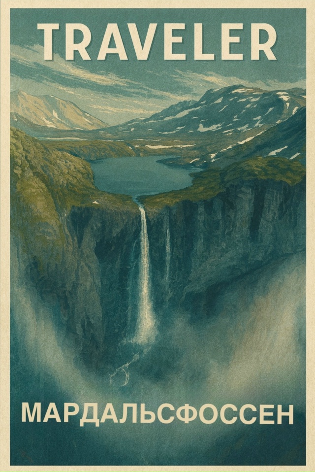 🌍 Мардальсфоссен — водопад, который заставляет остан...
