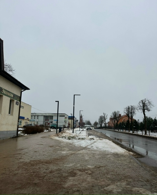 А вообще в центре Окуловки на улице Ленина такая панор?...