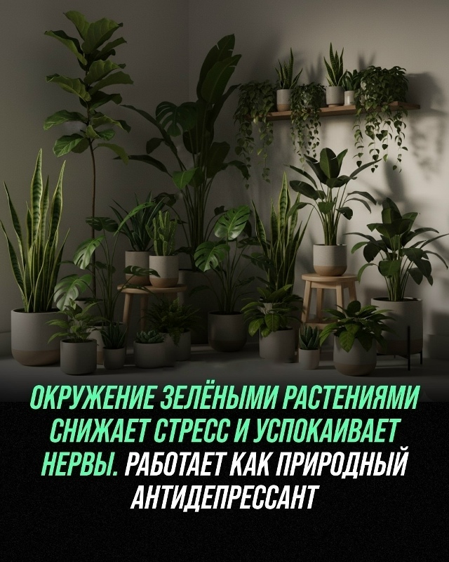 Комнатные растения — это не просто элемент декора, но ?...