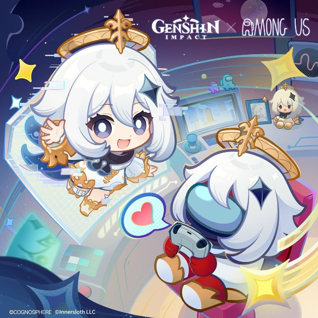 ? Это не шутка: Хойо анонсировали оф. коллабу Genshin x Among ...