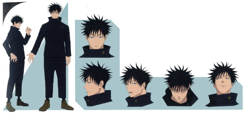 ⚡️Дизайн персонажей 3 сезона аниме «Магическая битва»
Премьера 8 января 2026 года.