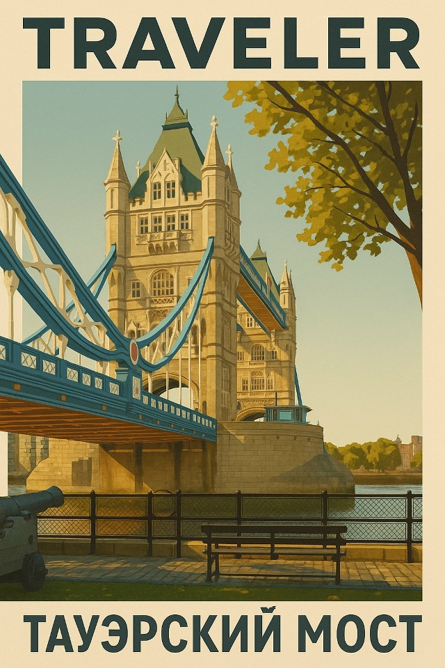 🌍Тауэрский мост — символ Лондона, в котором соединяю?...