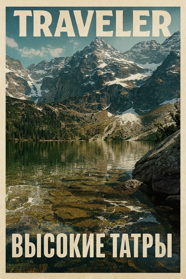 ? Высокие Татры — настоящий альпийский уголок в серд?...