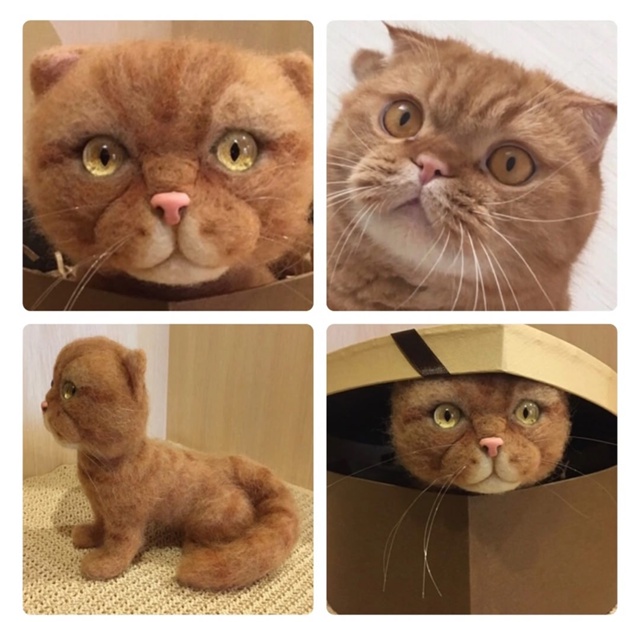 Котик был сделан по фото питомца.