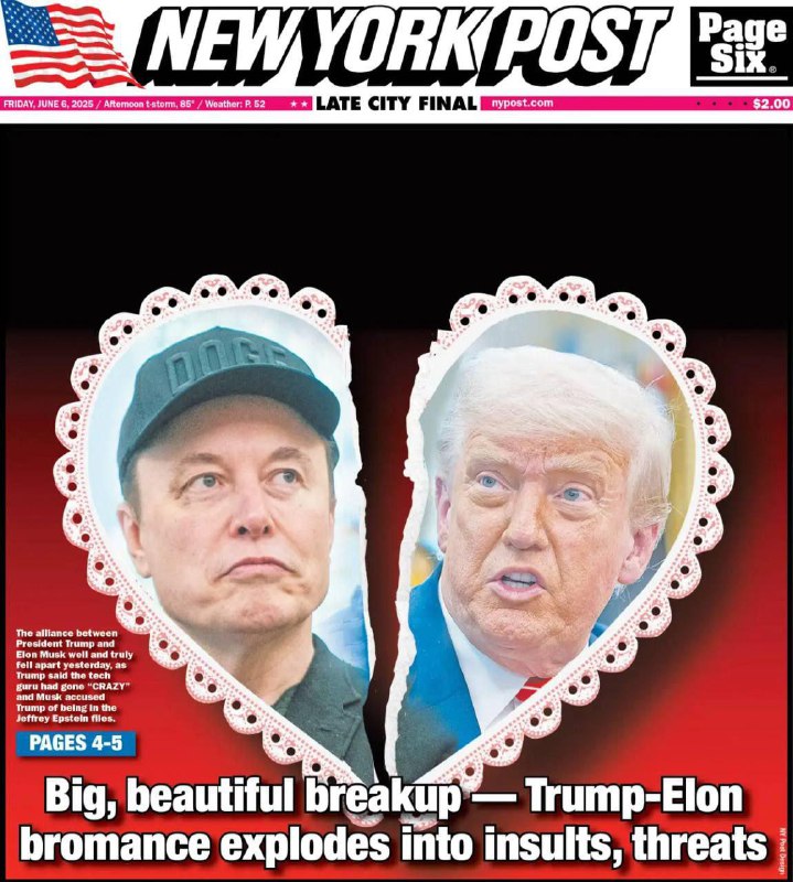 Лучше обложки у New York Post уже не будет.