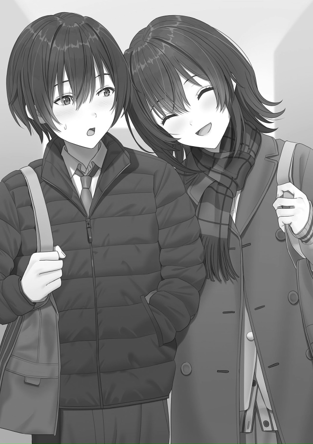 ❤ Иллюстрации к 8 тому ранобэ «Я подружился со второй с...