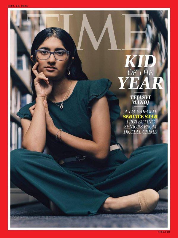 🛡 Школьница из Техаса создала ИИ-платформу для выявления кибермошенников и стала «Ребенком года» по