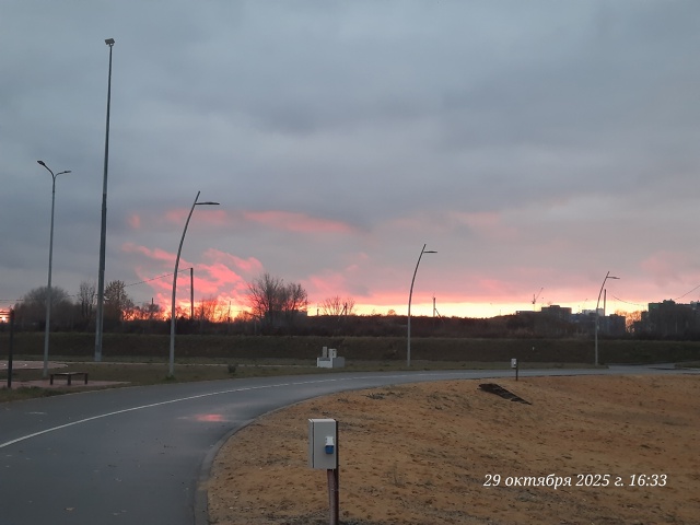 Фото вчерашнего заката от нагих подписчиков