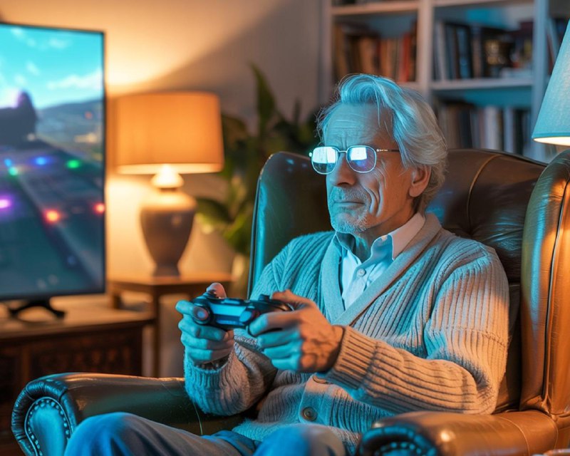 Видеоигры омолаживают мозг, а геймеры стареют на 10 лет медленнее.
Учёные выяснили, что пожилые лю