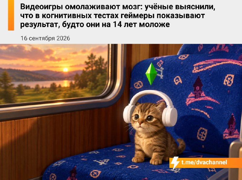 Видеоигры омолаживают мозг, выяснили учёные
Люди, которые играют не меньше пяти часов в неделю, в т