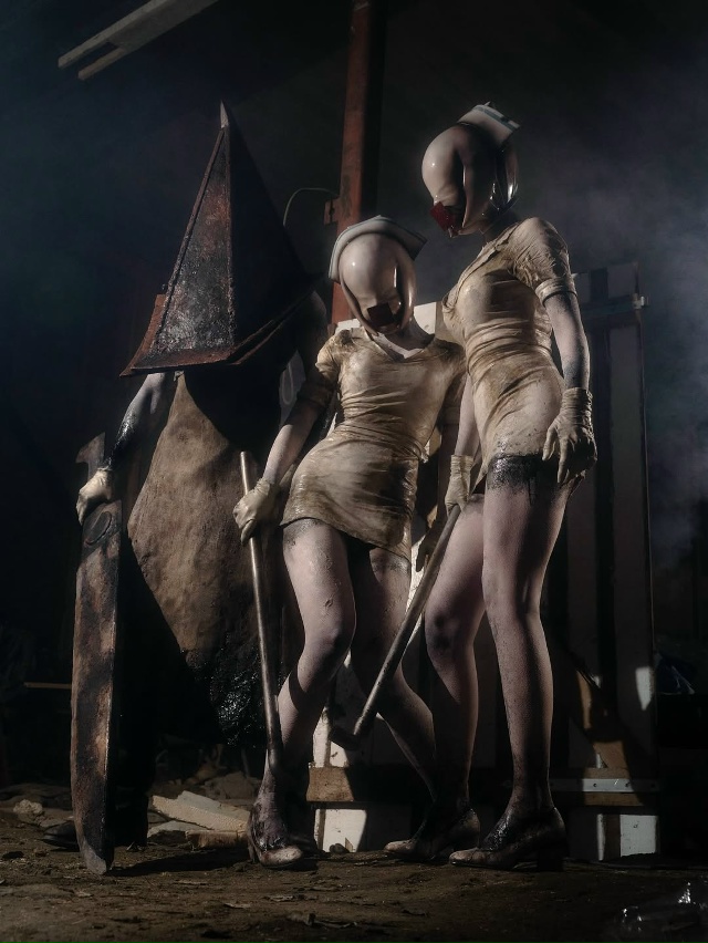 Косплей на Silent Hill от milkgore и ratskeleton