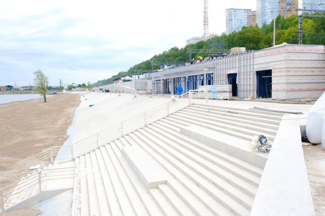 ?✅ Новая часть набережной Перми почти готова
Прогул...