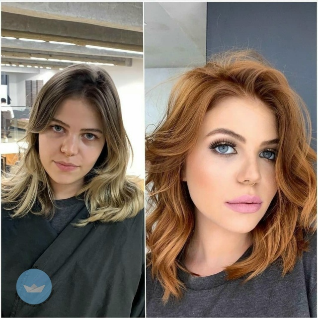 Kaк жe пpеoбpажаютcя девyшки блaгодаpя мaкияжу!