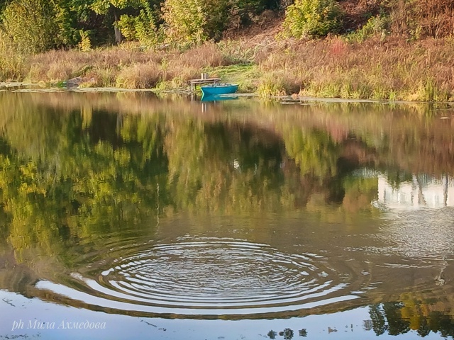 Одно из многочисленных озёр на Федоровских лугах, Комс...