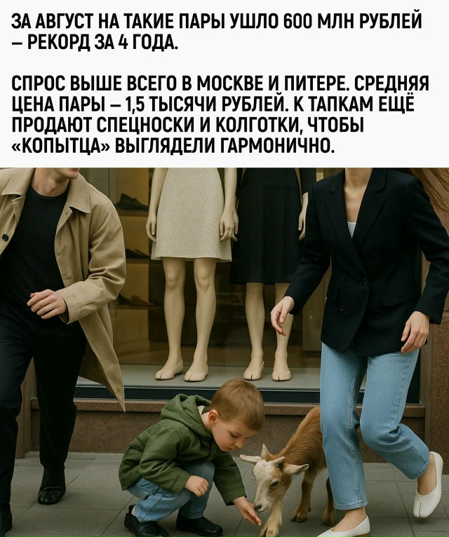 За 1,5 тысячи рублей ты получаешь не просто тапки, а шанс...