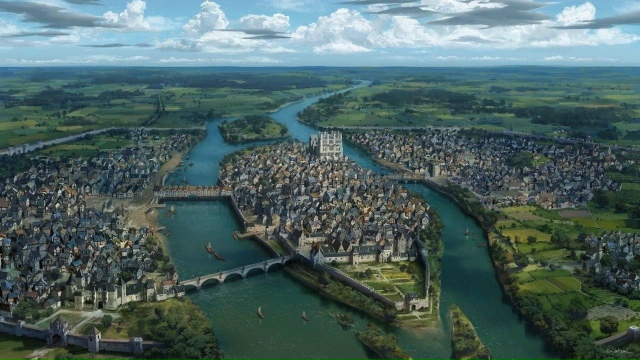 Пapиж в XV столетии. Художник - Жоффруа Торан