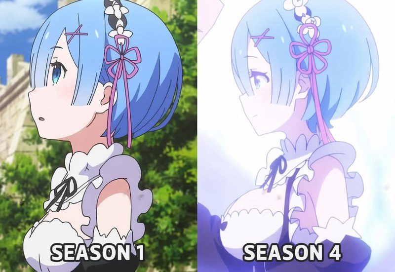 😳 Фанаты аниме Re:Zero спорят из-за внешности Рем в новом 4 сезоне.
Любимица миллионов наконец-то в