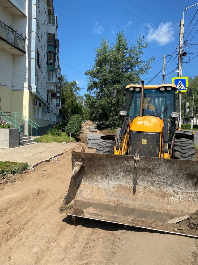🚧Продолжаем работы по благоустройству улицы Ленина, 3...