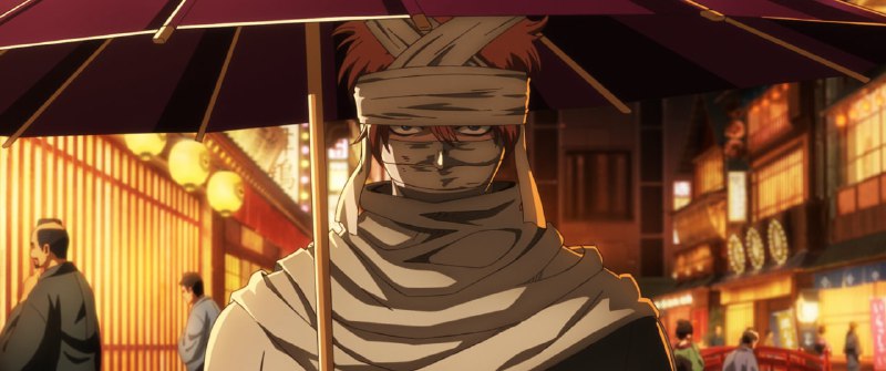 ⚡️Кадры аниме-фильма «Гинтама: Ёшивара в огне»
Это будет полностью переанимированная версия сюжета,