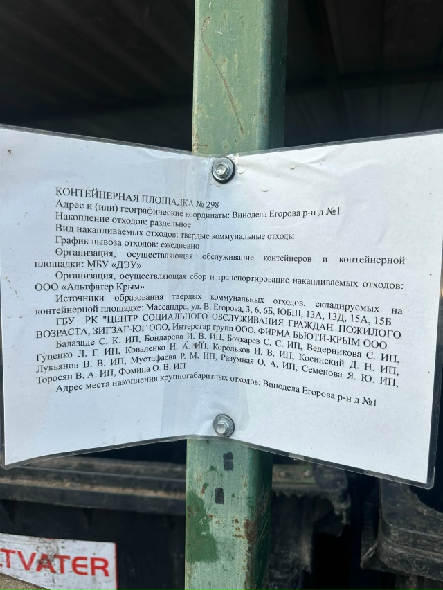 Кто то оставил собаку по адресу Виноделова Егорова д н?...