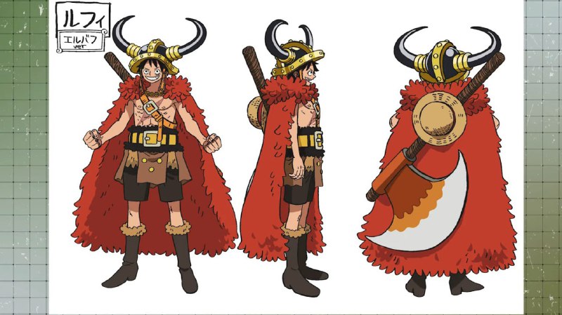 🏴‍☠️Дизайн персонажей аниме «Ван-Пис» к арке Эльбаф.
Стартует арка в апреле 2026 года.