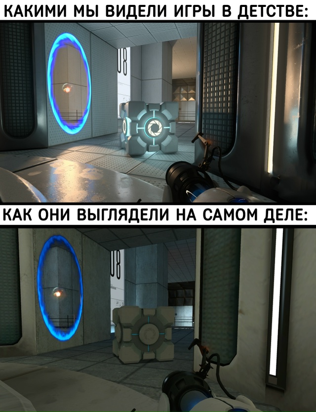 В детстве даже самая ужасная графика казалась чем-то н?...