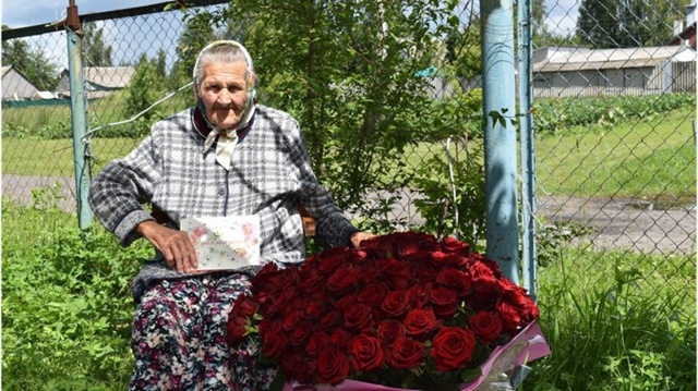 ❗️Брянская труженица тыла Ольга Ярославцева отметил?...