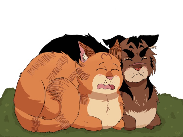 Огнегрив и Коготь
© furreyra
#KV_ZZ_ART