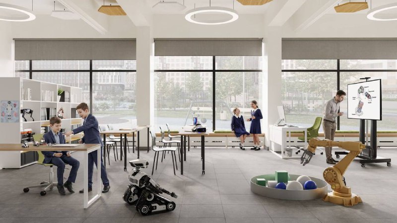 🏫 Так будет выглядеть образовательный центр, который Донстрой возводит в Раменках на территории прое