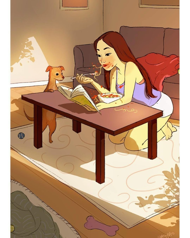 Нужно получать удовольствие от жизни😊💫