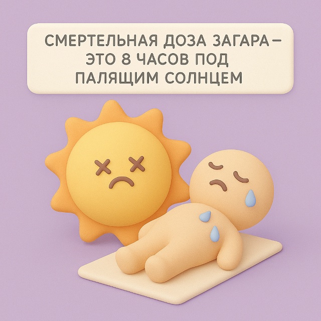☀ Когда солнце становится опасным
Говорят, что около 8...