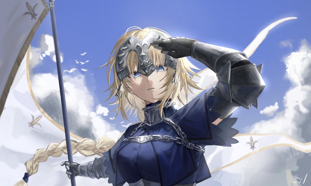 #jeanne_darc from #fate, #fate_apocrypha & #fate_grand_order by #shiro