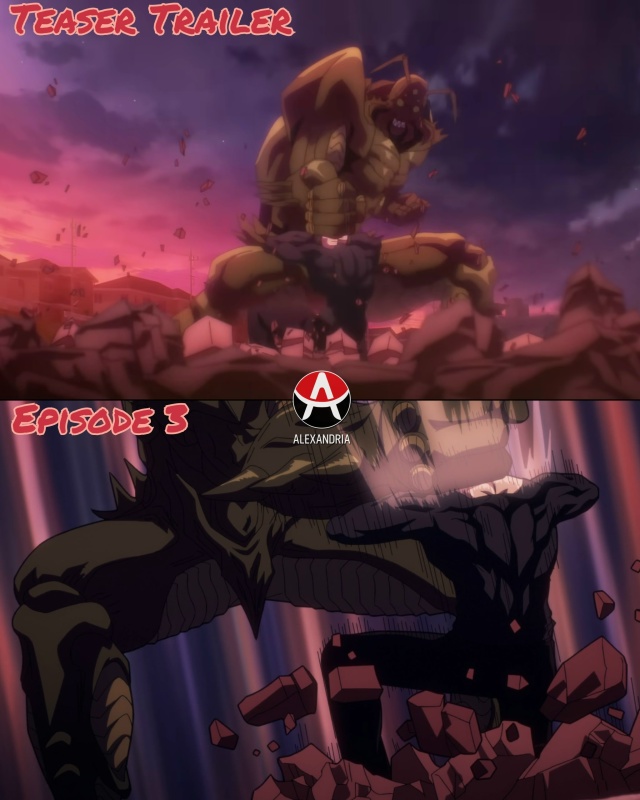 👊 Сравниваем «Ванпанчмен»: тизер х 3 серия 3 сезона.
#с?...