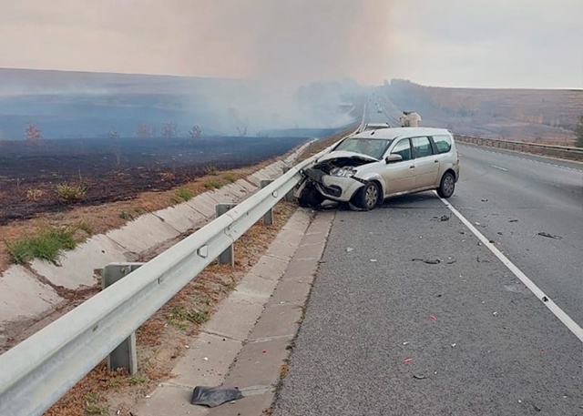 ? В Вольском районе два человека травмировались в ДТП...