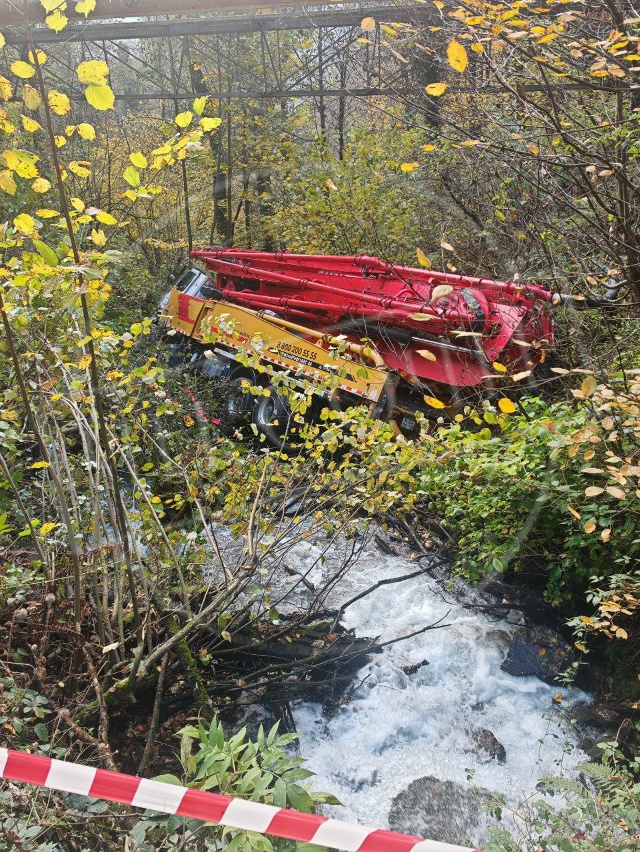 Строительная техника упала в кювет в Красной Поляне
П?...
