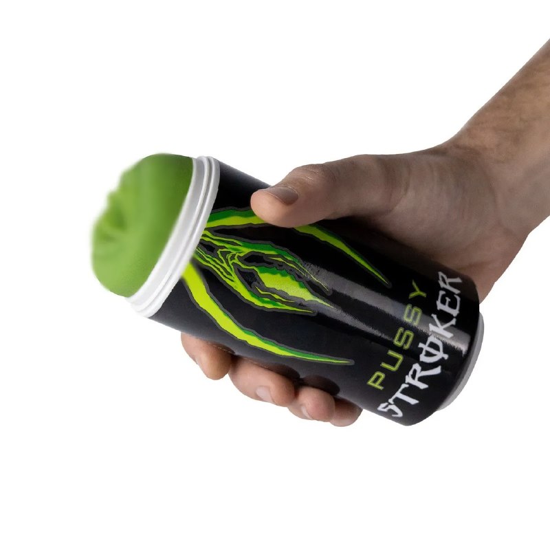 На маркетплейсы завезли мастурбатор в виде… банки энергетика Monster
Мегадевайс для любителей энерг