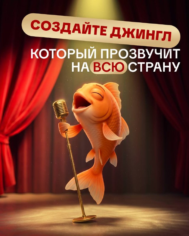 🎄 Кастинг на лучший новогодний джингл официально открыт!
Главная лотерея страны ищет таланты. И хор