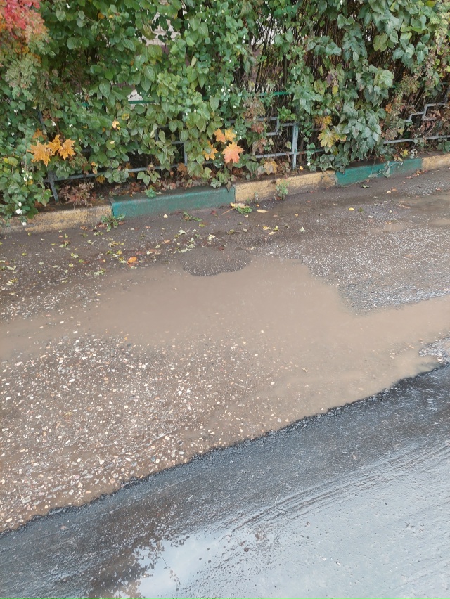 ПАЗОР АДМИНИСТРАЦИЯ РУЗЫ!! МИКРАЙОН ДОМ 8 И 9 СТОИТ ВОДА....