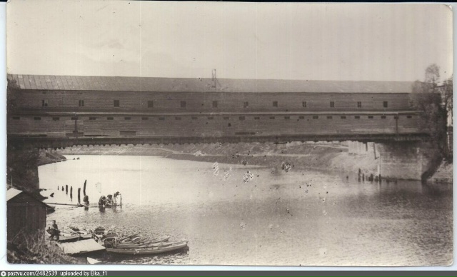 Ретро Подольск ⏳ Мост через Пахру. Вид с Красной горк?...