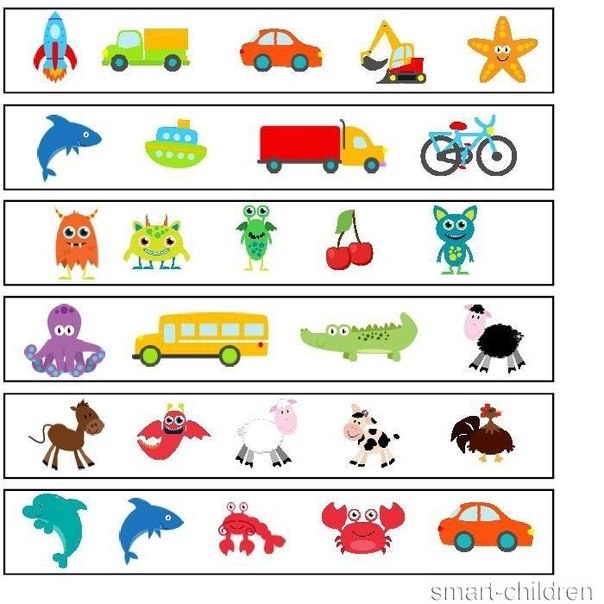 Игры на логическое мышление, что лишнее