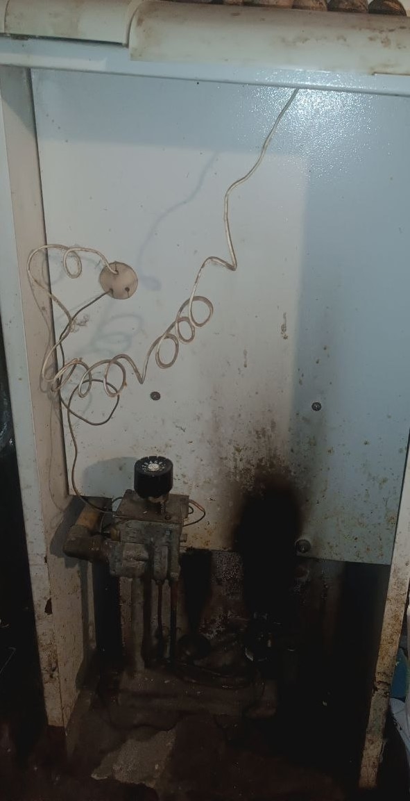 В напольном газовом котле нужно поменять автоматику (п...