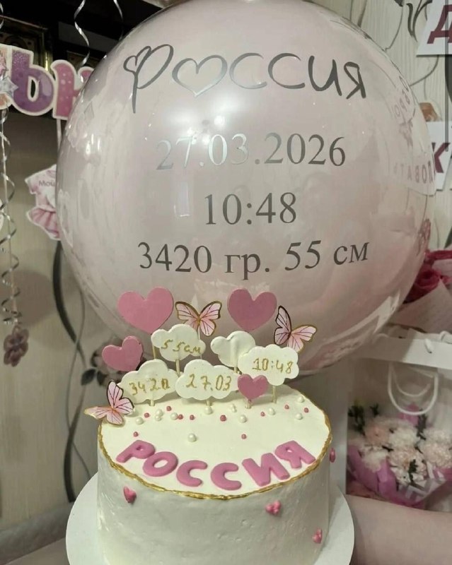 В Уфе родилась девочка по имени Россия.
Супруги Юлия и Евгений назвали свою третью дочь Россия Евге